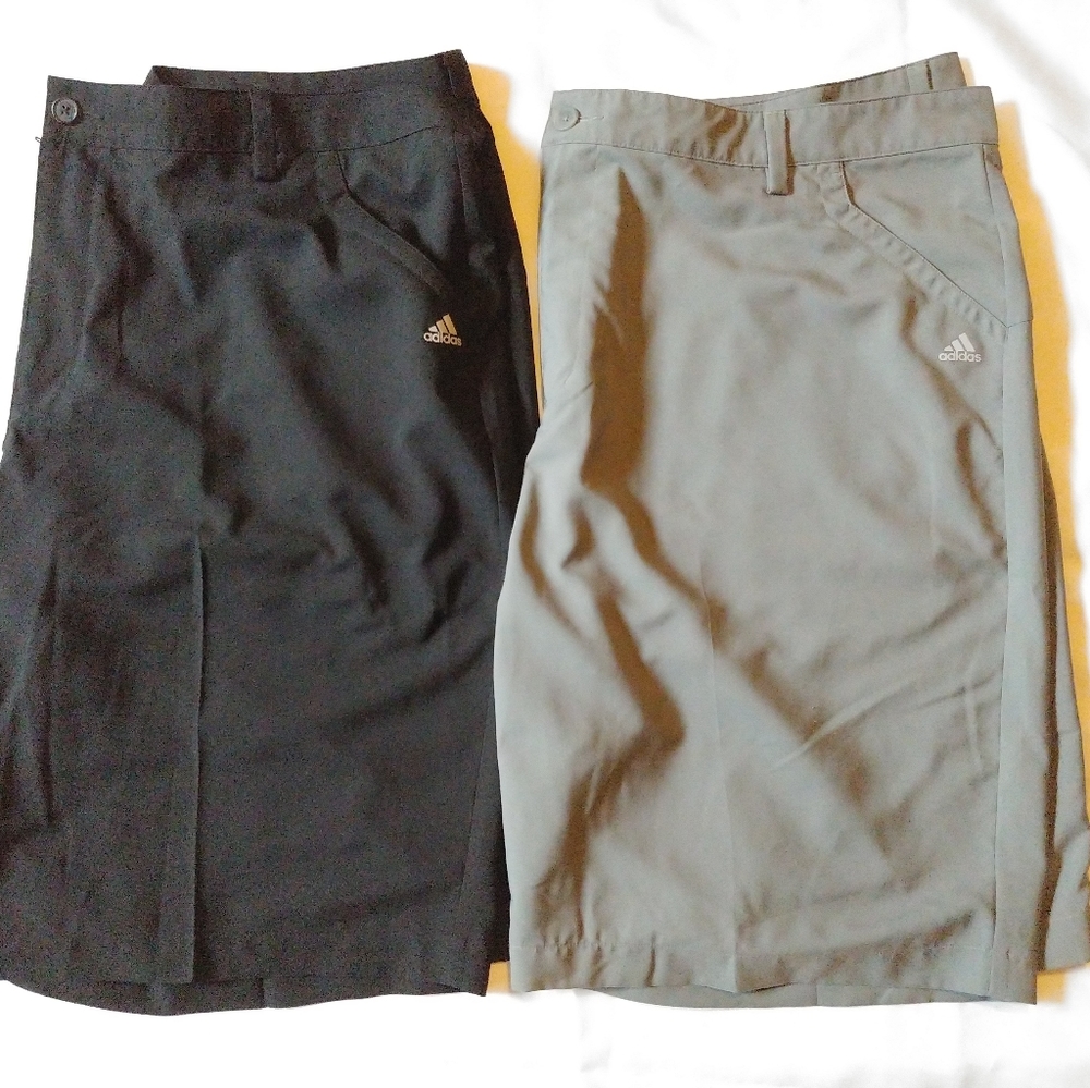 Lot of 2 - Adidas Golf Shorts